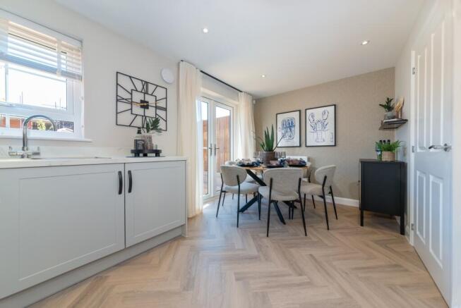 The Pearls Archford Show Home Kitchen-diner