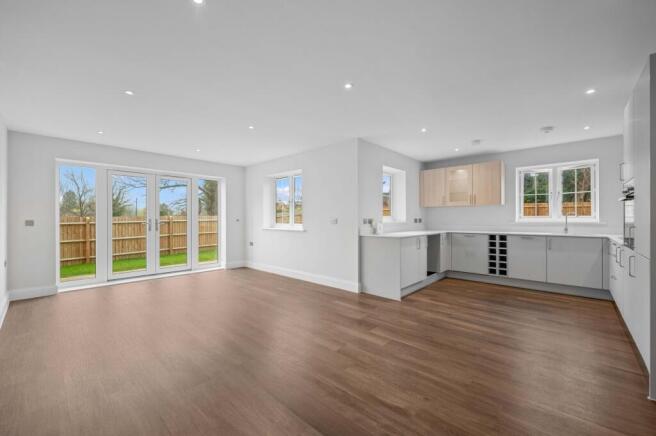 Open Plan Kitchen Dining Family Area
