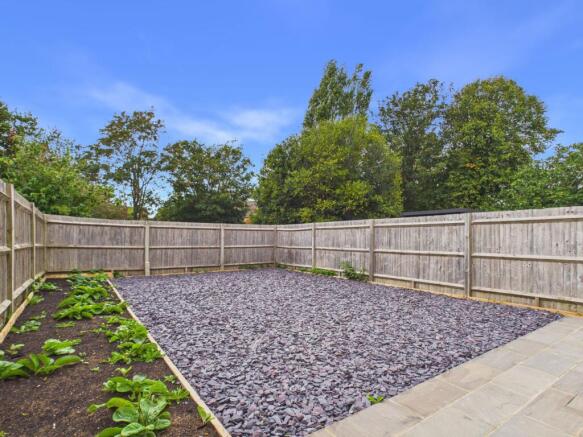 Private Rear Garden