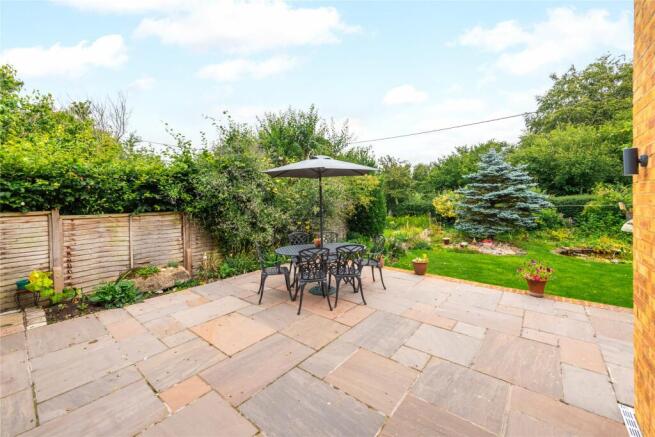 Rear Patio Area