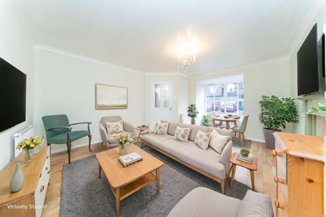 Lounge - Virtually Staged