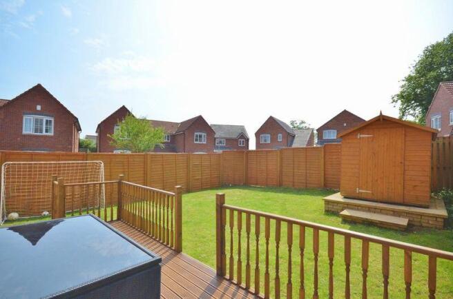 Rear garden