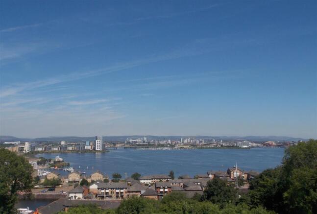 view across Cardiff Bay.JPG