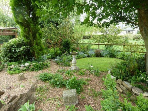 Wooded Garden Area