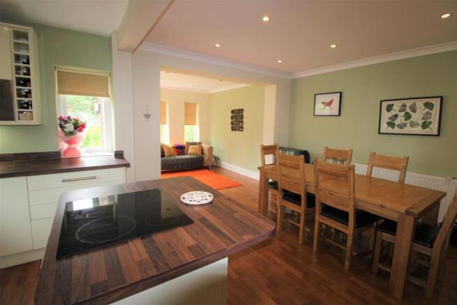 Open Plan Kitchen/ Dining/ Family Room
