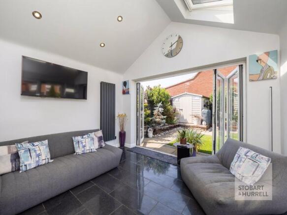 Bifold doors to garden 