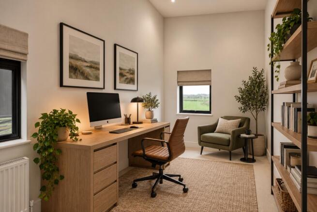 Bedroom/Study Cgi