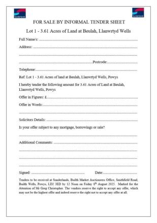 LOT 1 - FOR SALE BY INFORMAL TENDER SHEET_1.jpg