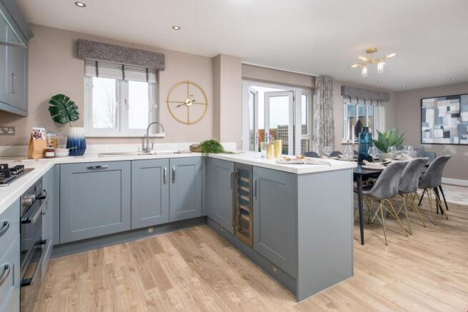 Kitchen in the Radleigh