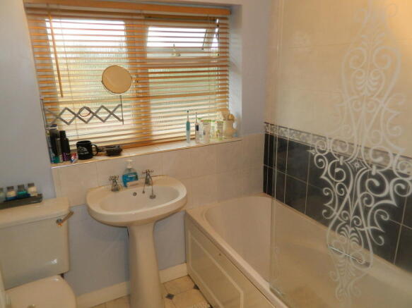 bathroom with electric shower