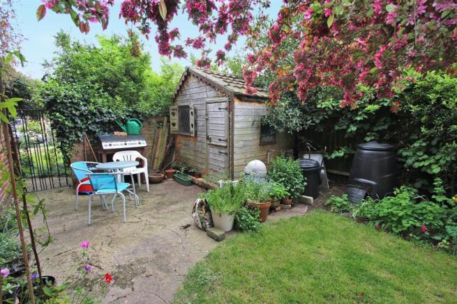 Rear garden