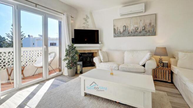 bright living room