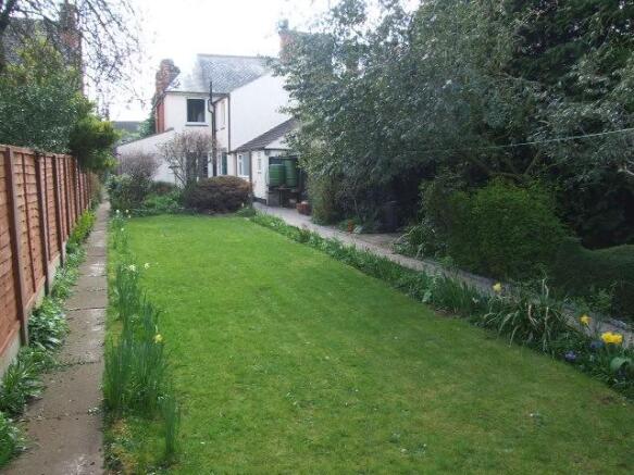 Rear garden