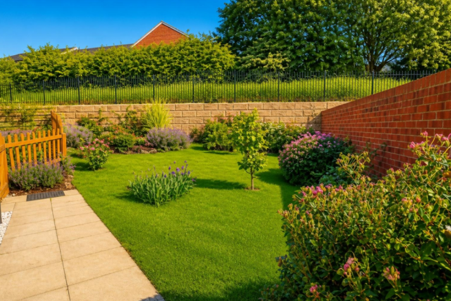 Beautiful front garden