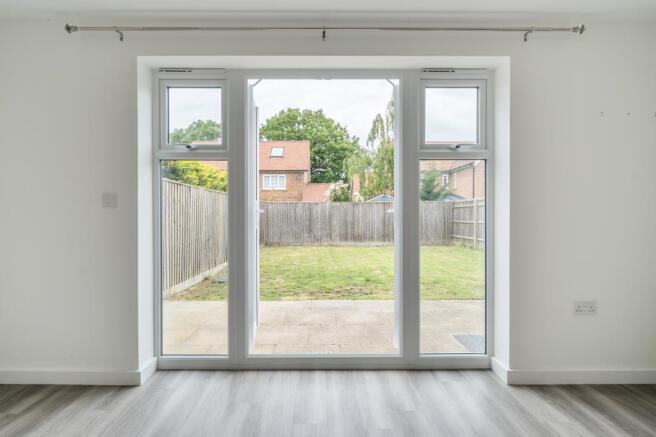View from Reception Room into Garden