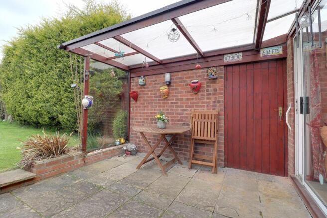 Covered Seating Area