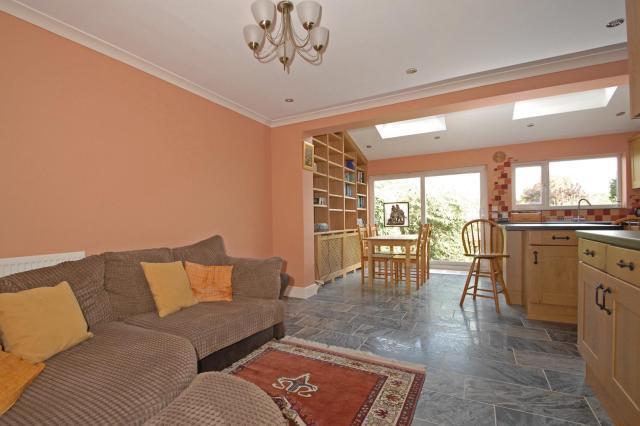 Extended Kitchen with Living Area