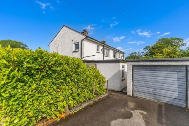 Garage & driveway