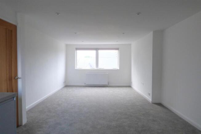 Lounge incorporating open-plan kitchen