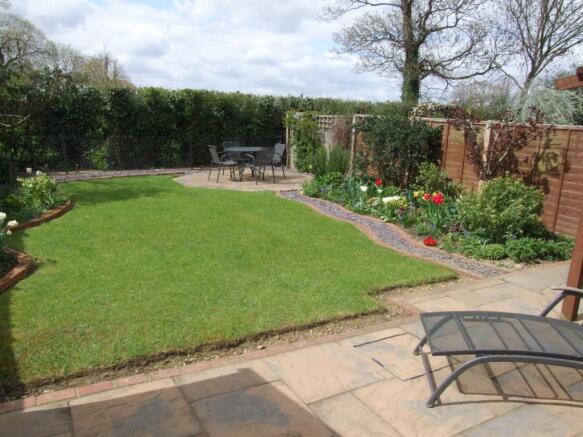 Rear garden