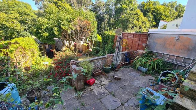 Rear garden