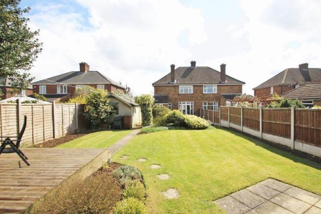 Rear garden
