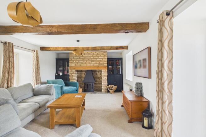 The place to snuggle up with family in front of th