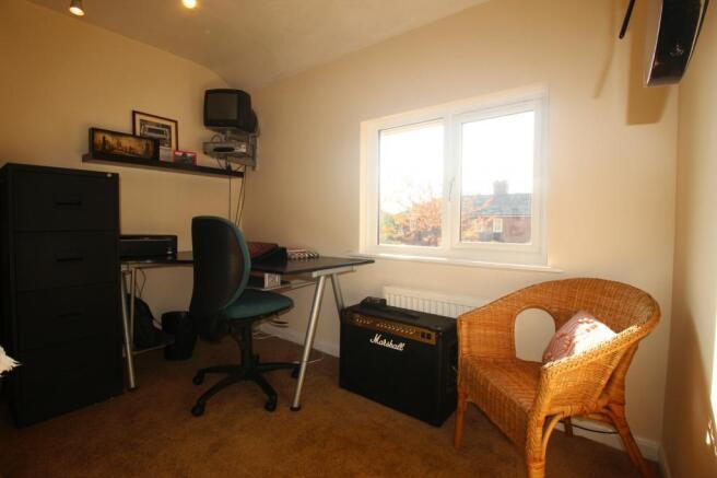 Bedroom 3 used as office.