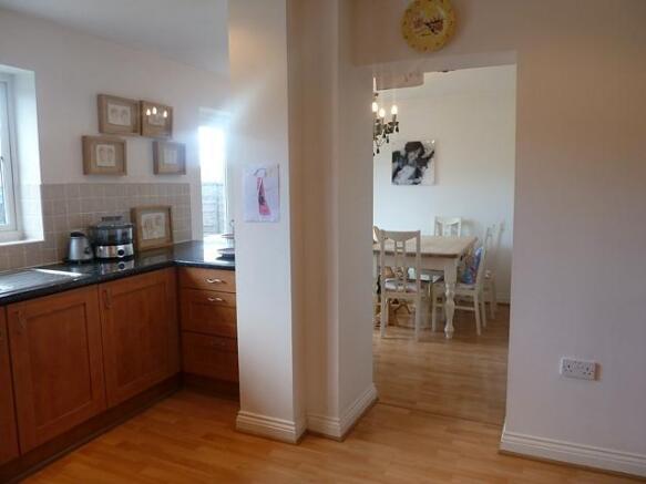 Kitchen Leading to Breakfast Room