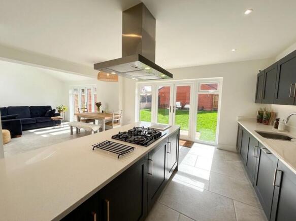 Open Plan Living Dining Kitchen