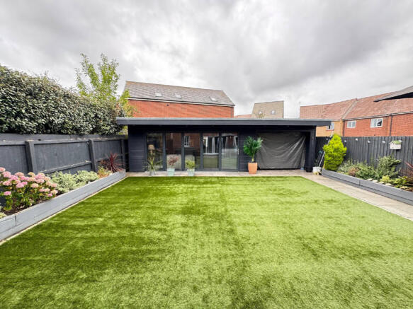 Rear of Property