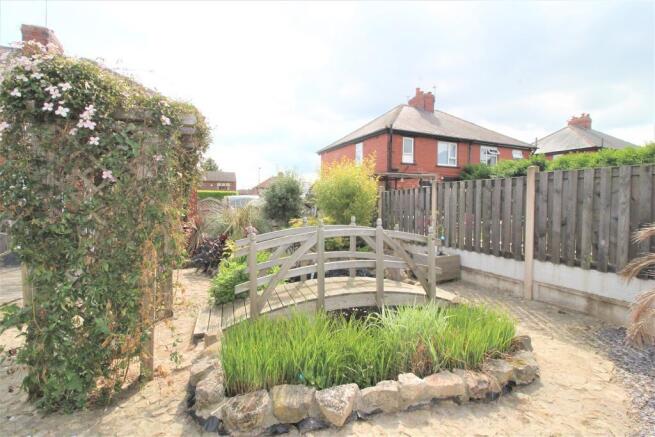 Rear garden