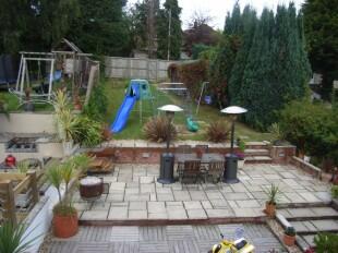 Rear garden