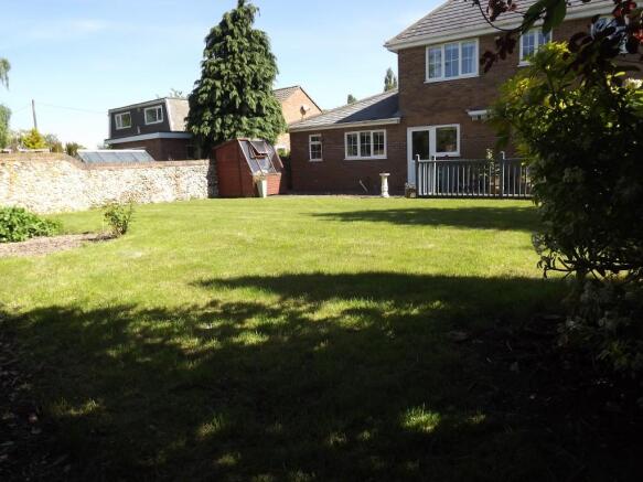 Rear garden