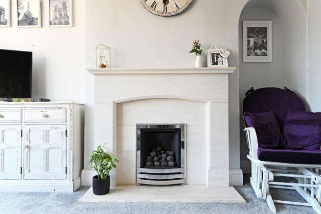 Feature Fireplace in Lounge