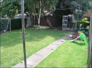 Rear garden