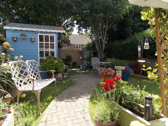 Rear garden