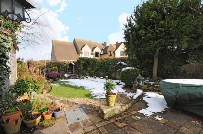 View over garden