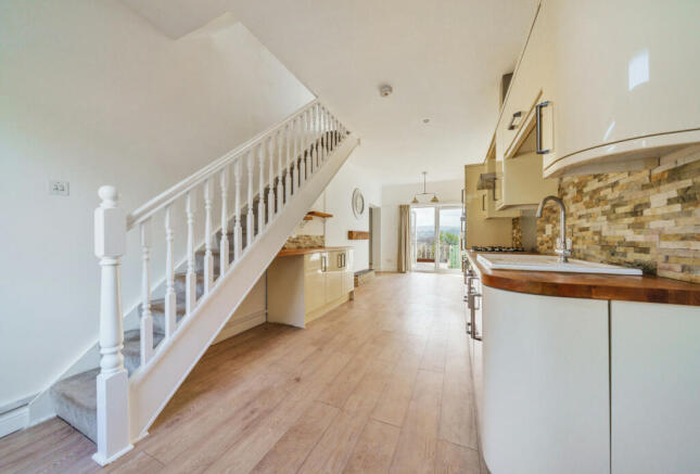 Stairs/Kitchen