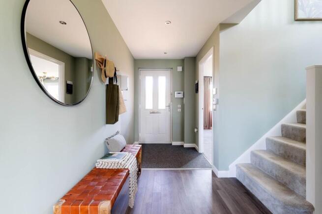 The Maxwell has a bright hallway