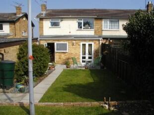 Rear of property