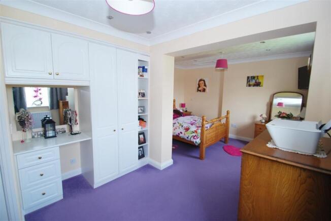 reverse view bedroom