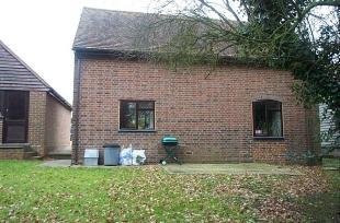 Rear of property