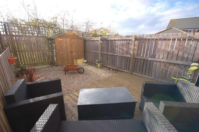 Rear garden