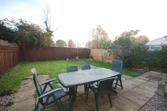 Rear garden