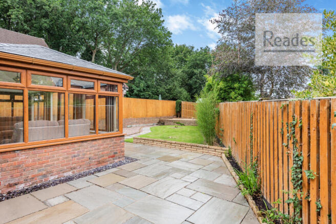Patio to rear
