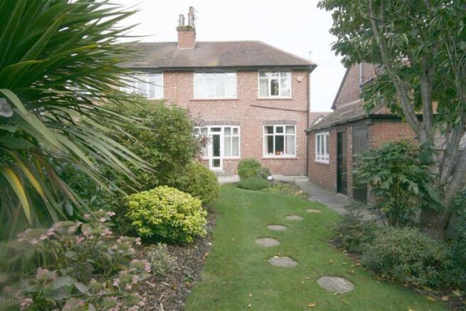 Delightful rear Garden