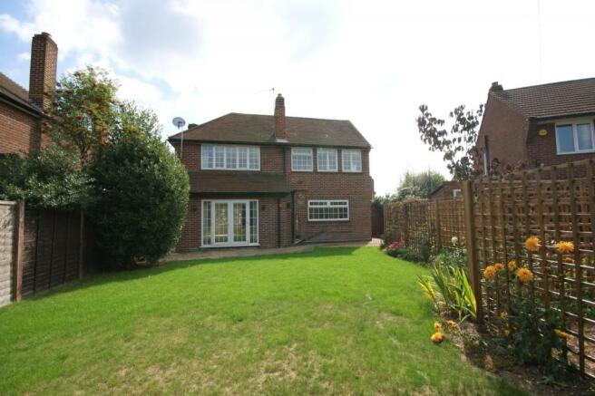 Rear of Property