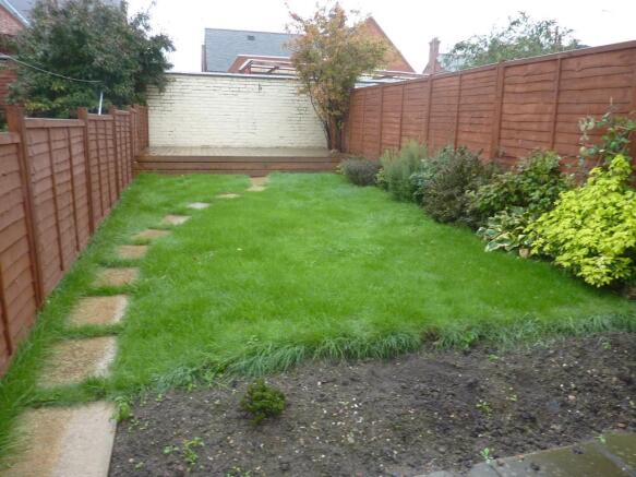 Rear garden