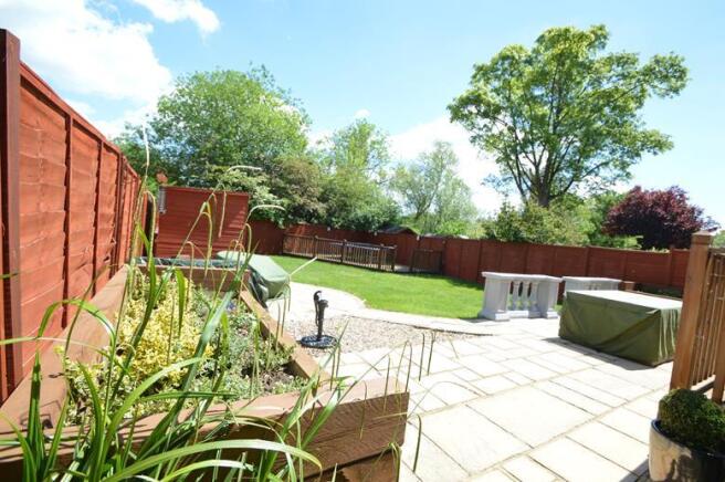 Rear garden